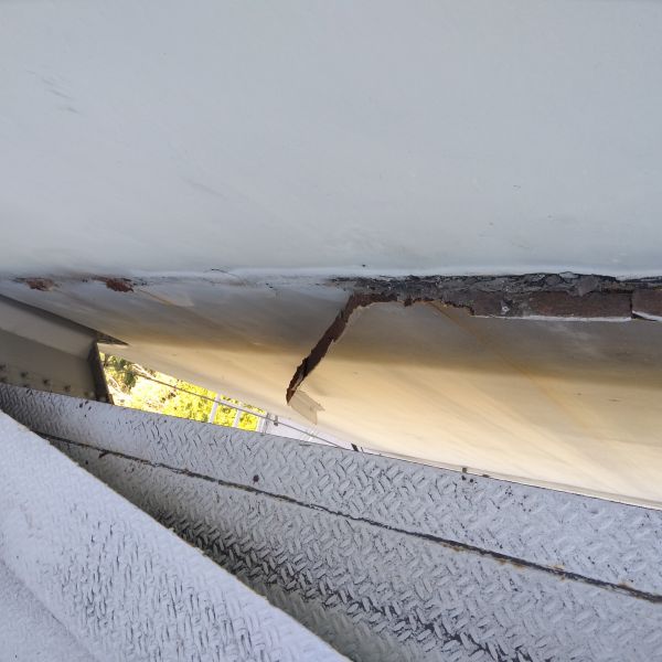 Sanace a výměna přídržné lišty Zelená Hora