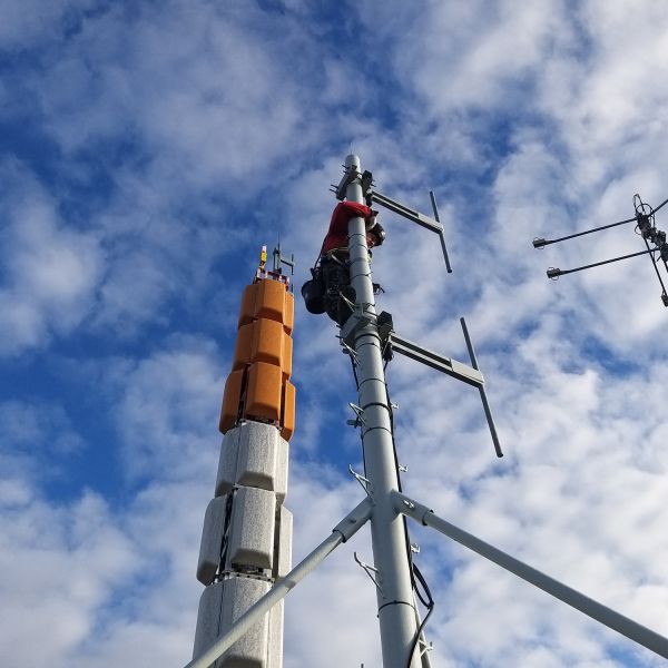 Nátěr stožáru Strahov