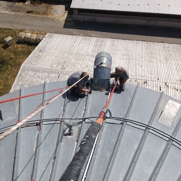 Čištění ventilátorů sil