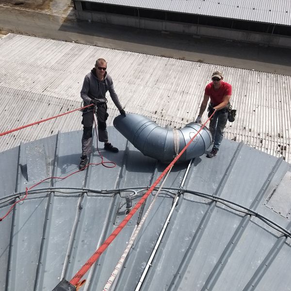 Čištění ventilátorů sil