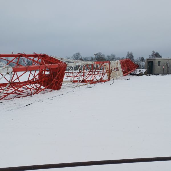Demolice stožáru Karlovy Vary