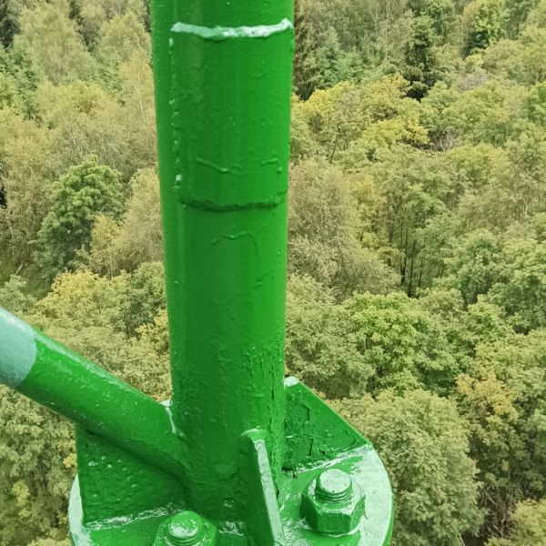 Oprava nárožníku Sv. Kateřina