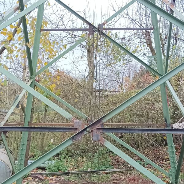 Posílení stožáru  VN Radimovice