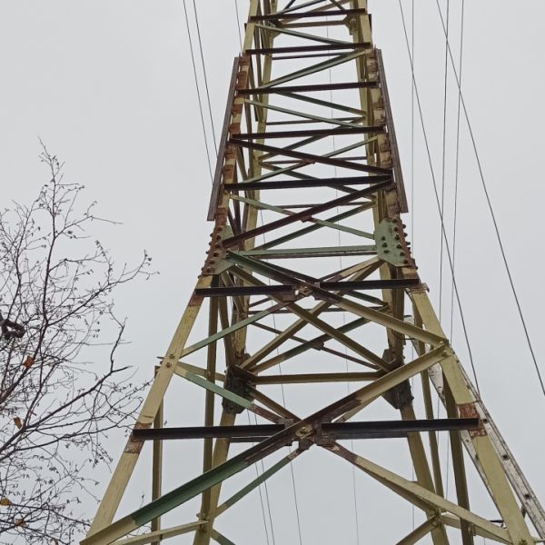 Posílení stožáru Radimovice